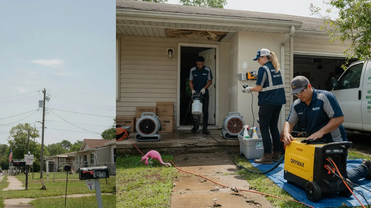 Storm Damage Water Removal in Lynnville, IN near me